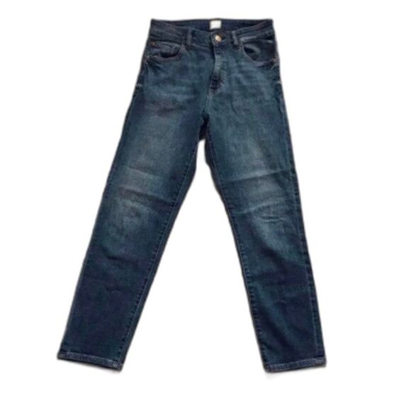 Madison Monroe Slim Straight Hi Rise Slim Straight Jean Blue Roxy Wash Sz 2 /26 - Picture 1 of 9